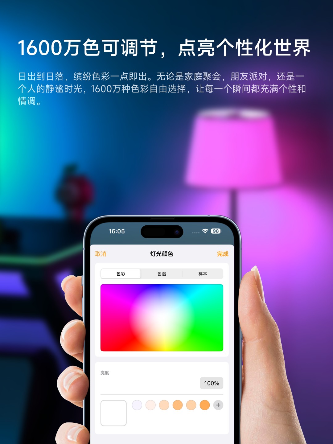 乐天派智能LED灯泡 CN 06